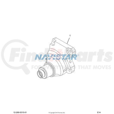 HOR994668 by NAVISTAR - SUPPORT