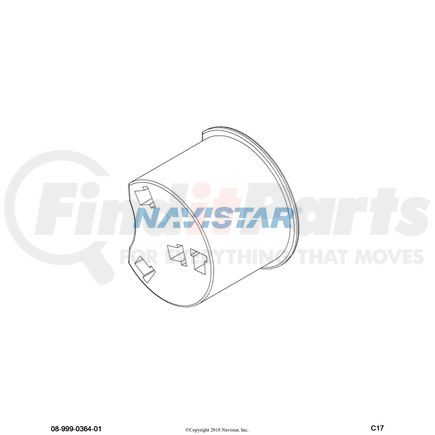 3546518C1 by NAVISTAR - INTERNATIONAL CONNECTR,CONNECTO