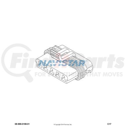 1687789C1 by NAVISTAR - Electrical Connectors