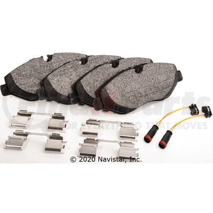 PFH131610 by NAVISTAR - INTERNATIONAL PERF. FRICTION HYD DISC PADS