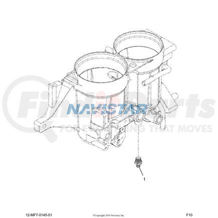 1881363C91 by NAVISTAR - INTERNATIONAL VALVE ASSEMBLY DI