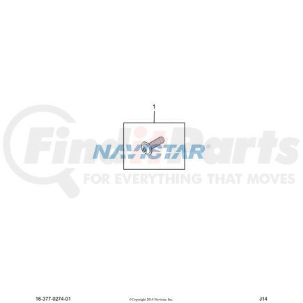 3565835C2 by NAVISTAR - INTERNATIONAL BOLT SEMS ALL M6X