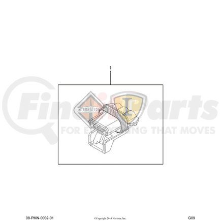 3835838C91 by NAVISTAR - Sleeper Wiring Harness