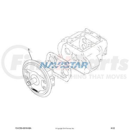 FULX81011 by NAVISTAR - Bolt