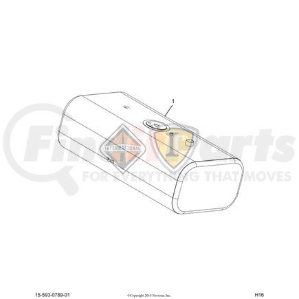 2586534C93 by NAVISTAR - TANK