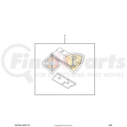 3688713C91 by NAVISTAR - INTERNATIONAL HARNESS CAB OVERLAY  OPTIONAL