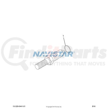 1811036C1 by NAVISTAR - Multi-Purpose O-Ring