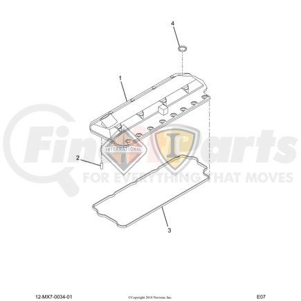 5010928R91 by NAVISTAR - KT VLVCR,KIT, REM