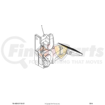 2607118C91 by NAVISTAR - INTERNATIONAL SENSOR ACCELERATOR PEDAL KIT