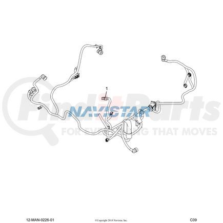 3006455C1 by NAVISTAR - INTERNATIONAL RESISTOR ASSY