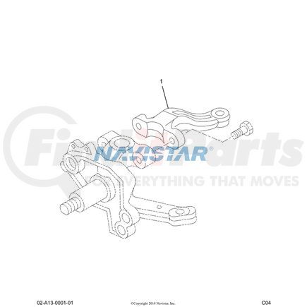 680457R1 by NAVISTAR - INTERNATIONAL WASHER CARR BRG C