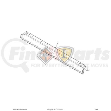 3539284C2 by NAVISTAR - Floor Pan Reinforcement