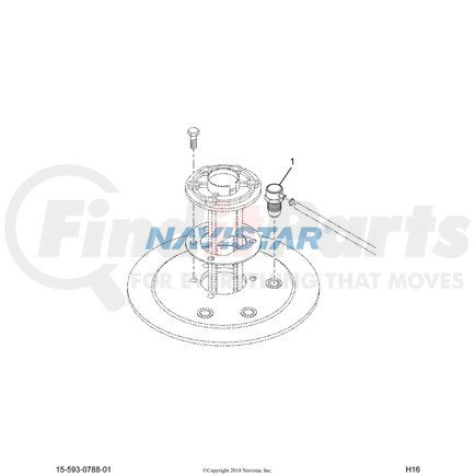 3548222C1 by NAVISTAR - Fuel Tank Vent Valve