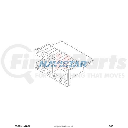 3553460C1 by NAVISTAR - INTERNATIONAL LOCK CONNECTOR BODY*