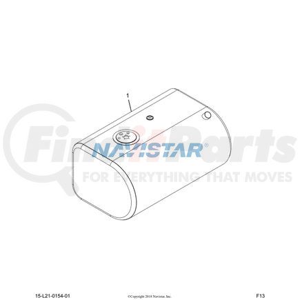 3752731C92 by NAVISTAR - TANK,FUEL , LSM 5