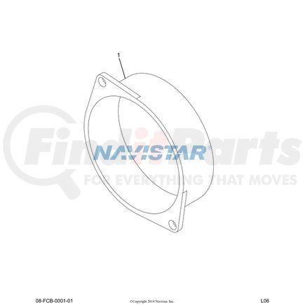 3615677C1 by NAVISTAR - Instrument Cluster Housing Cover