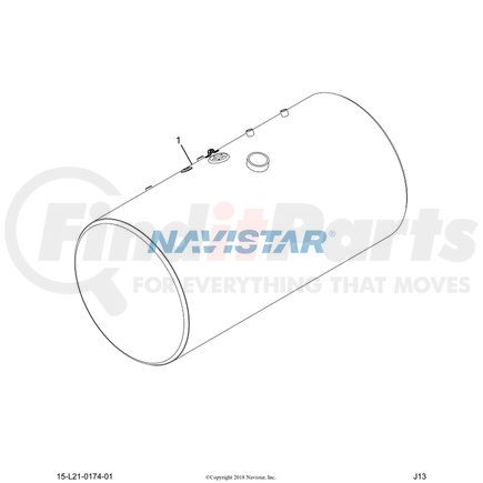 2511745C92 by NAVISTAR - TANK, FUEL, 26 IN