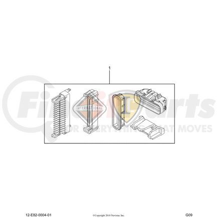 3592930C91 by NAVISTAR - INTERNATIONAL HARNESS ELECTRICA