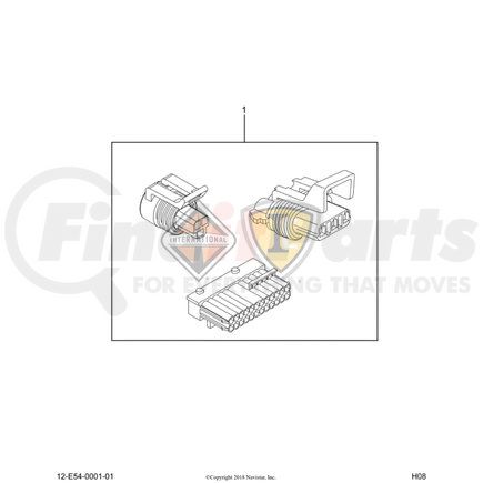 3829637C91 by NAVISTAR - Engine Wiring Harness