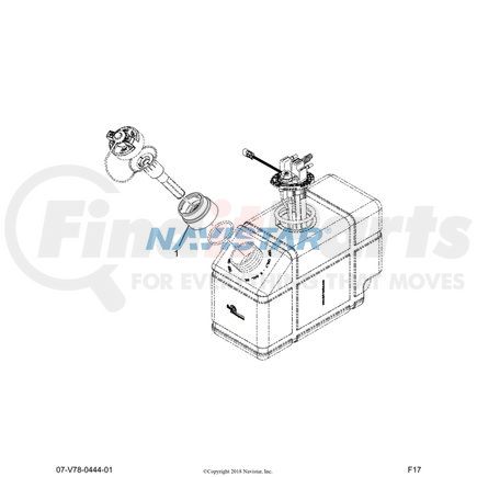 2613960C1 by NAVISTAR - ADAPTER, DEF TANK