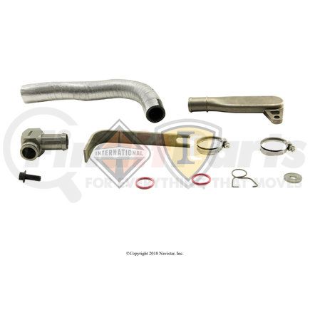 1880270C93 by NAVISTAR - INTERNATIONAL KIT EGR COLLANT RETURN 11.5"