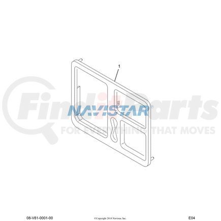 2508859C1 by NAVISTAR - Instrument Cluster Clip