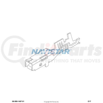 3825461C1 by NAVISTAR - Electric Terminal Pin