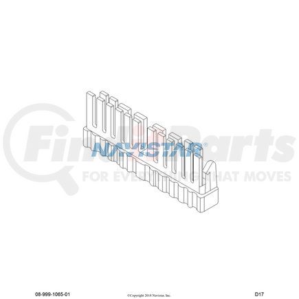 3553650C1 by NAVISTAR - INTERNATIONAL CONNECTR,CONNECTOR BODY*GT SER