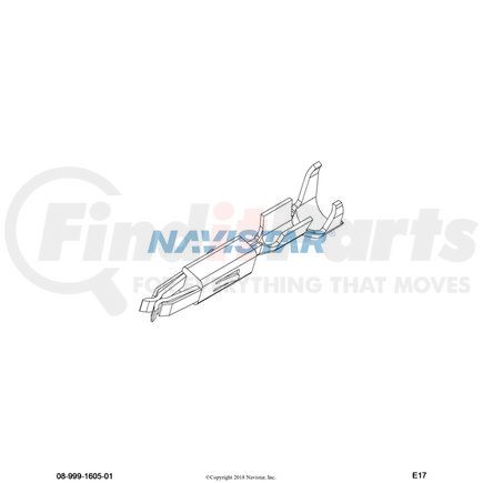 3673404C1 by NAVISTAR - Electric Terminal Pin