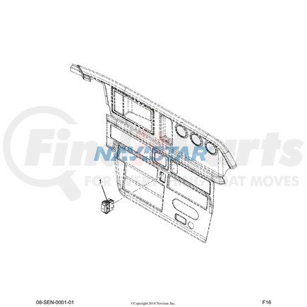 3766668C2 by NAVISTAR - SWITCH, ELECTRONI