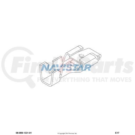 1677840C1 by NAVISTAR - Electric Terminal Pin