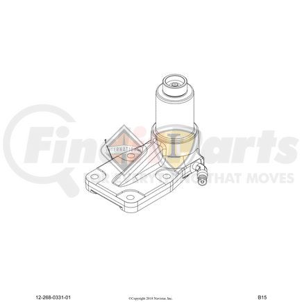 HOR99A4715 by NAVISTAR - SUPPORT