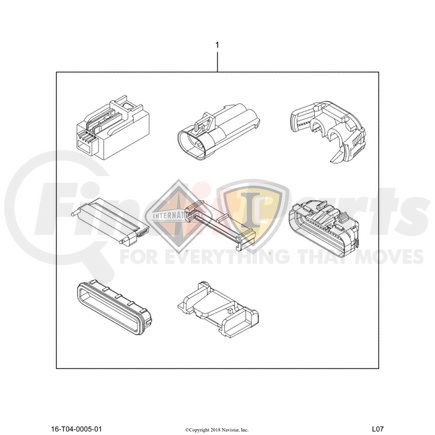 3810792C93 by NAVISTAR - Sleeper Wiring Harness