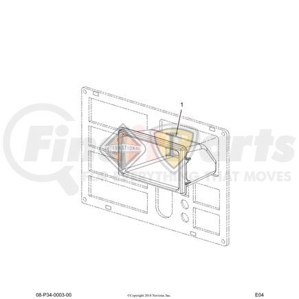 3534056C2 by NAVISTAR - Instrument Cluster