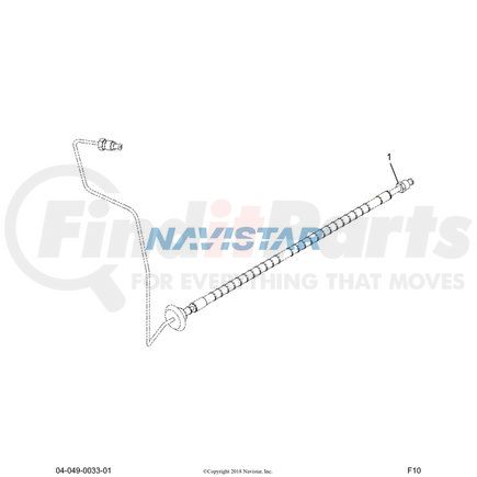 137397 by NAVISTAR - Hydraulic Ferrule Fitting