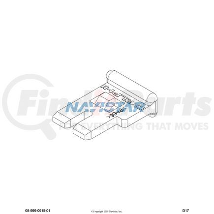 1661263C1 by NAVISTAR - INTERNATIONAL LOCK CONNECTOR BODY