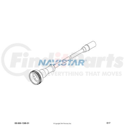 3571168C91 by NAVISTAR - INTERNATIONAL CABLE-ASM FEMALE MOTOROLA PLUG