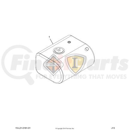 4023241C92 by NAVISTAR - TANK,FUEL , LSM 5