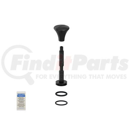 4630849202 by WABCO - Lift Axle Control Panel Valves - Includes Push-Button and Valve Stem