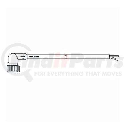 8945900282 by WABCO - Air Brake Cable - with Socket