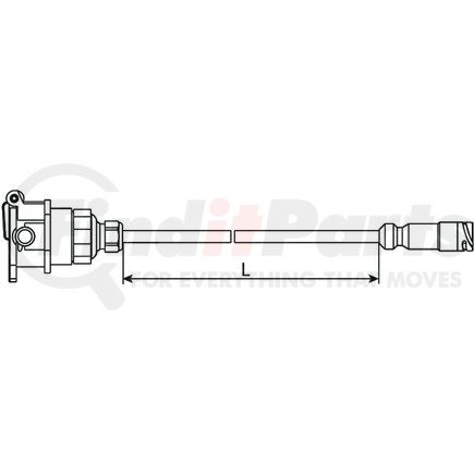 4491331500 by WABCO - Air Brake Cable - OptiLevel Series, Connecting Cable