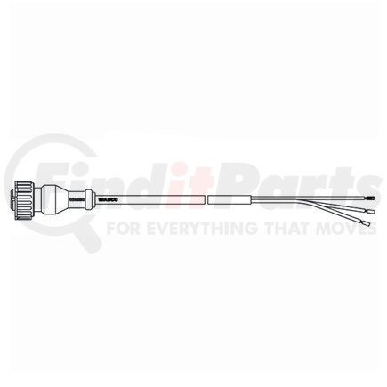 4494130800 by WABCO - Air Brake Cable