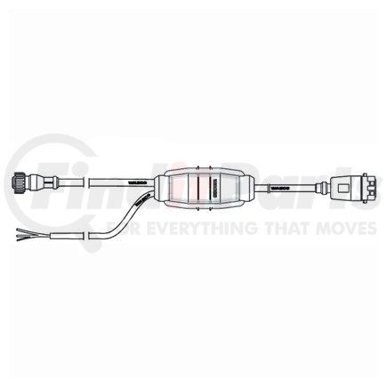 4493743280 by WABCO - Connecting Cable