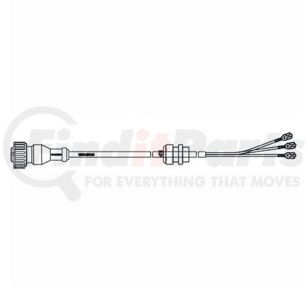 4494231200 by WABCO - Air Brake Cable