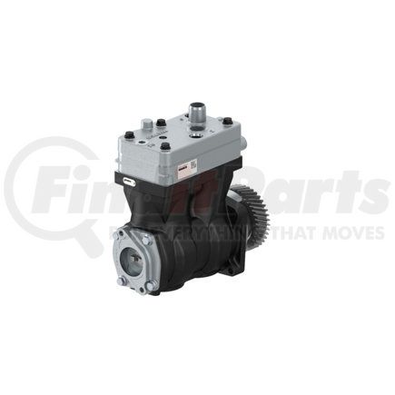 4115530030 by WABCO - Air Brake Compressor - Twin Cylinder, Flange Mounted, Water Cooling