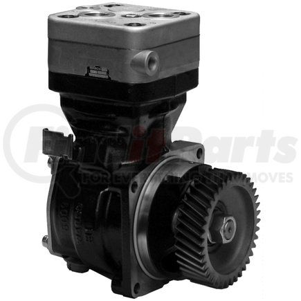 4111510000 by WABCO - Air Brake Compressor - Single Cylinder, Flange Mounted, Water Cooling