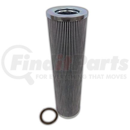 MF0368983 by MAIN FILTER - Aftermarket Replacement Hydraulic Filter with 10 Micron Rating, Glass, Outside-In Flow