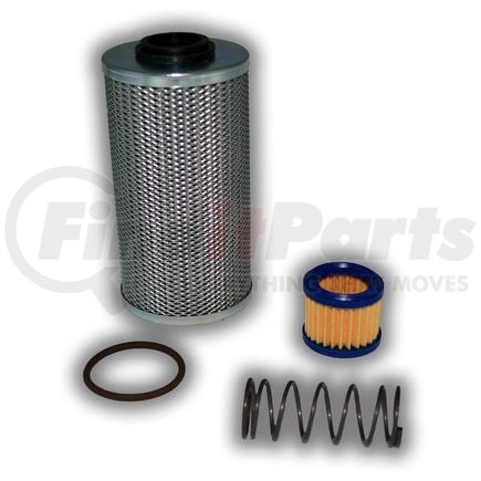 MF0502946 by MAIN FILTER - Aftermarket Replacement Hydraulic Filter with 10 Micron Rating, Glass, Outside-In Flow