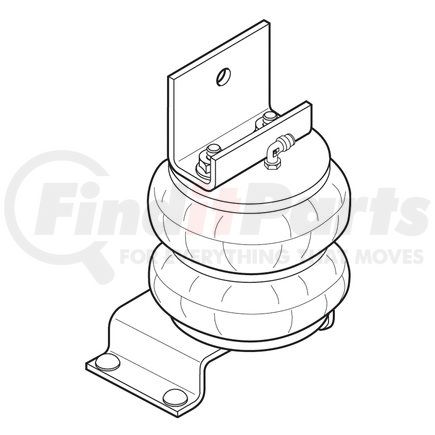 2070 by FIRESTONE - Ride-Rite® Air Helper Spring Kit