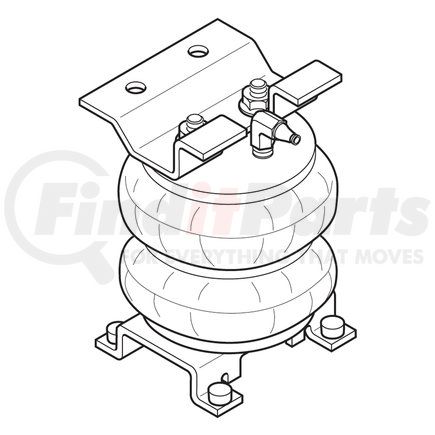 2080 by FIRESTONE - Ride-Rite® Air Helper Spring Kit